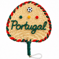 Portugal Handmade Rattan Supporter Fan – World Cup Edition
